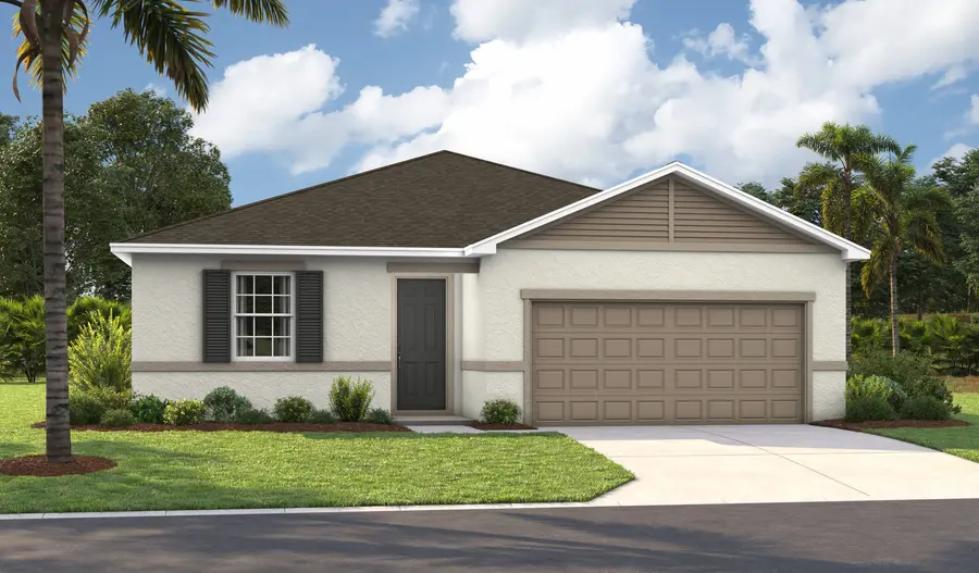 Elevation A of the Tarragon floor plan by Richmond American Homes