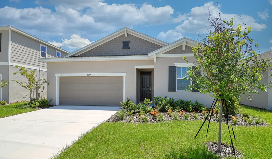 Exterior of the Ruby plan home on Lot 298